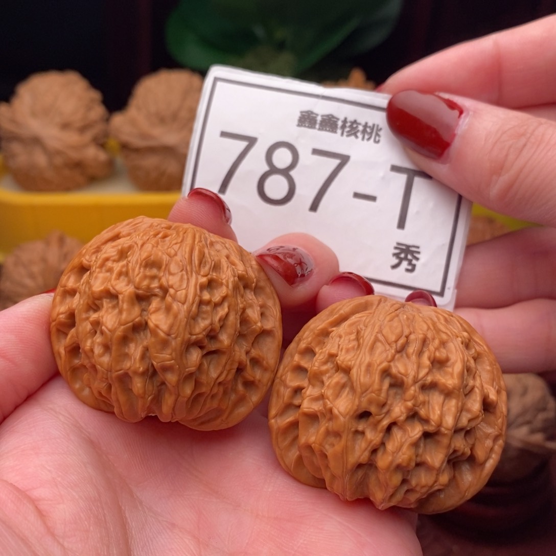 文玩核桃把件正磨40