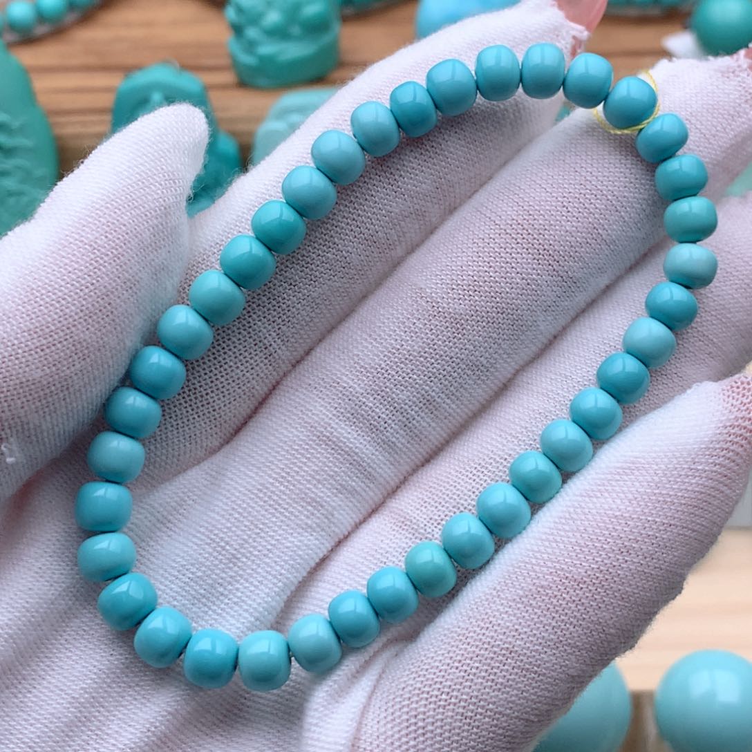 未镶嵌绿松石珠宝奇石