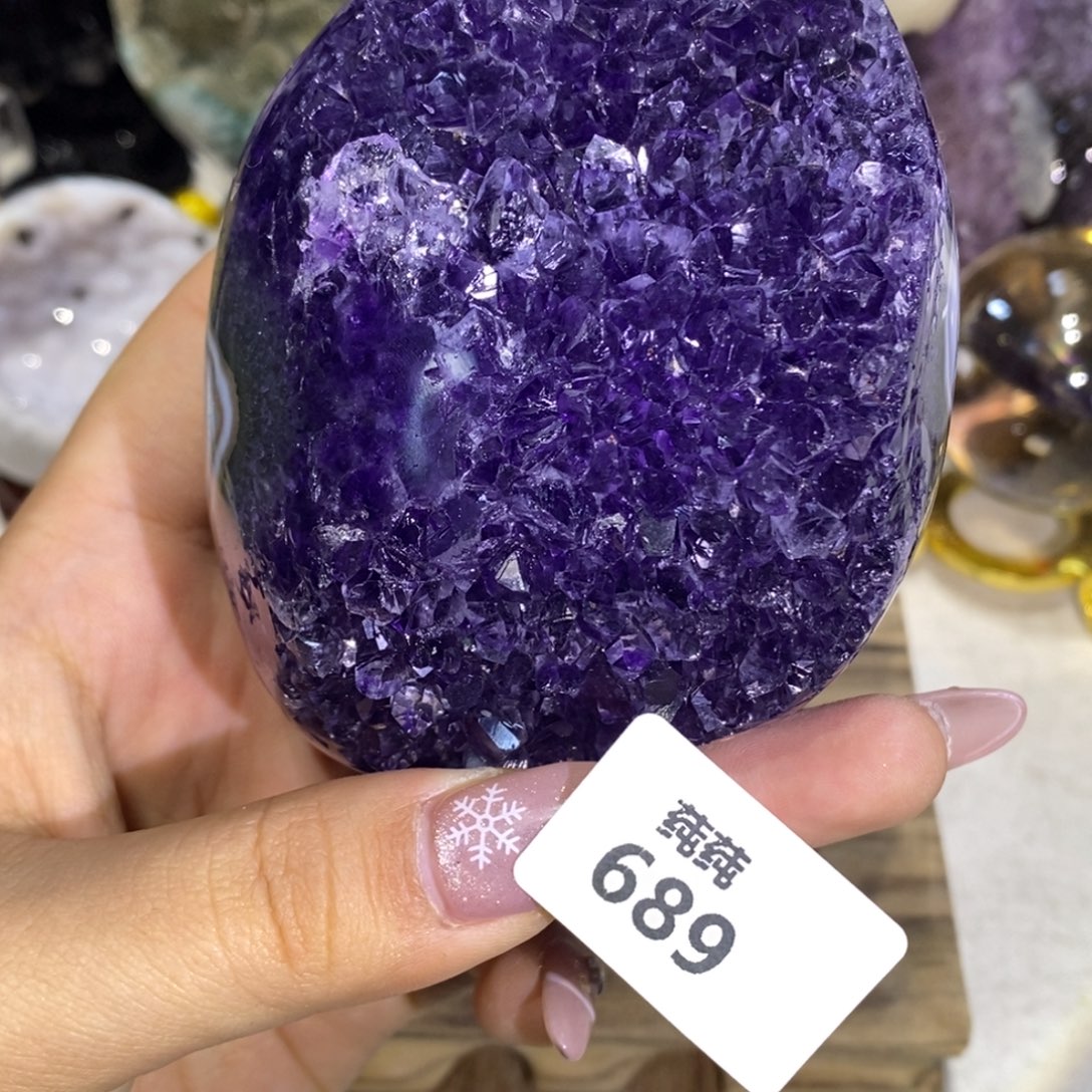 紫晶大型摆件（非配饰）未镶嵌平板