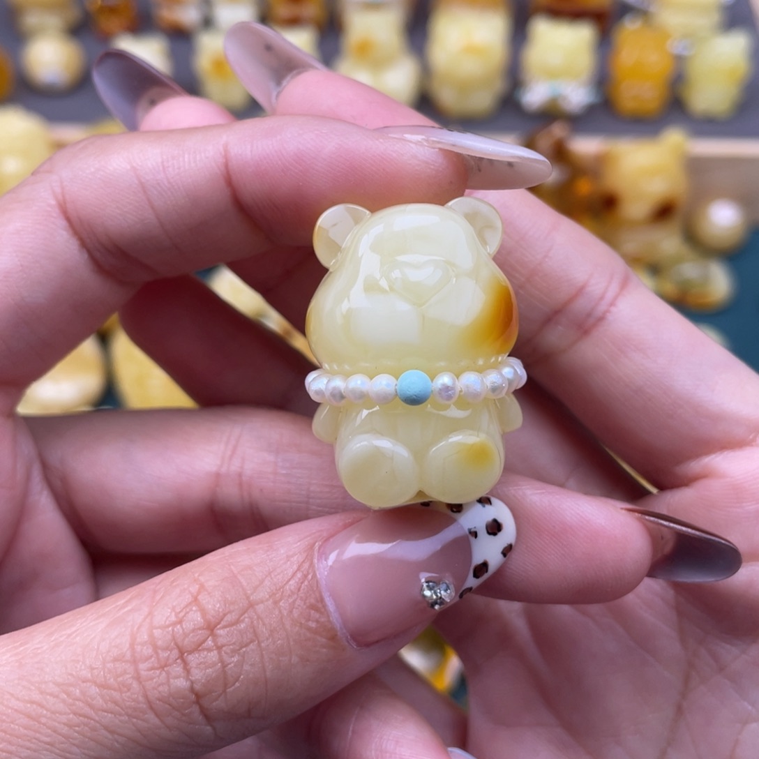 裸石琥珀未镶嵌蜜蜡