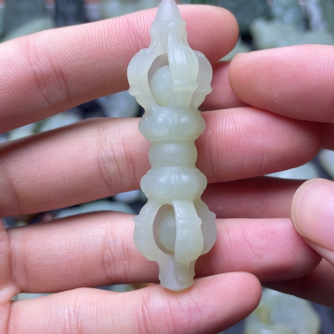 吊坠(不含链)未镶嵌和田玉