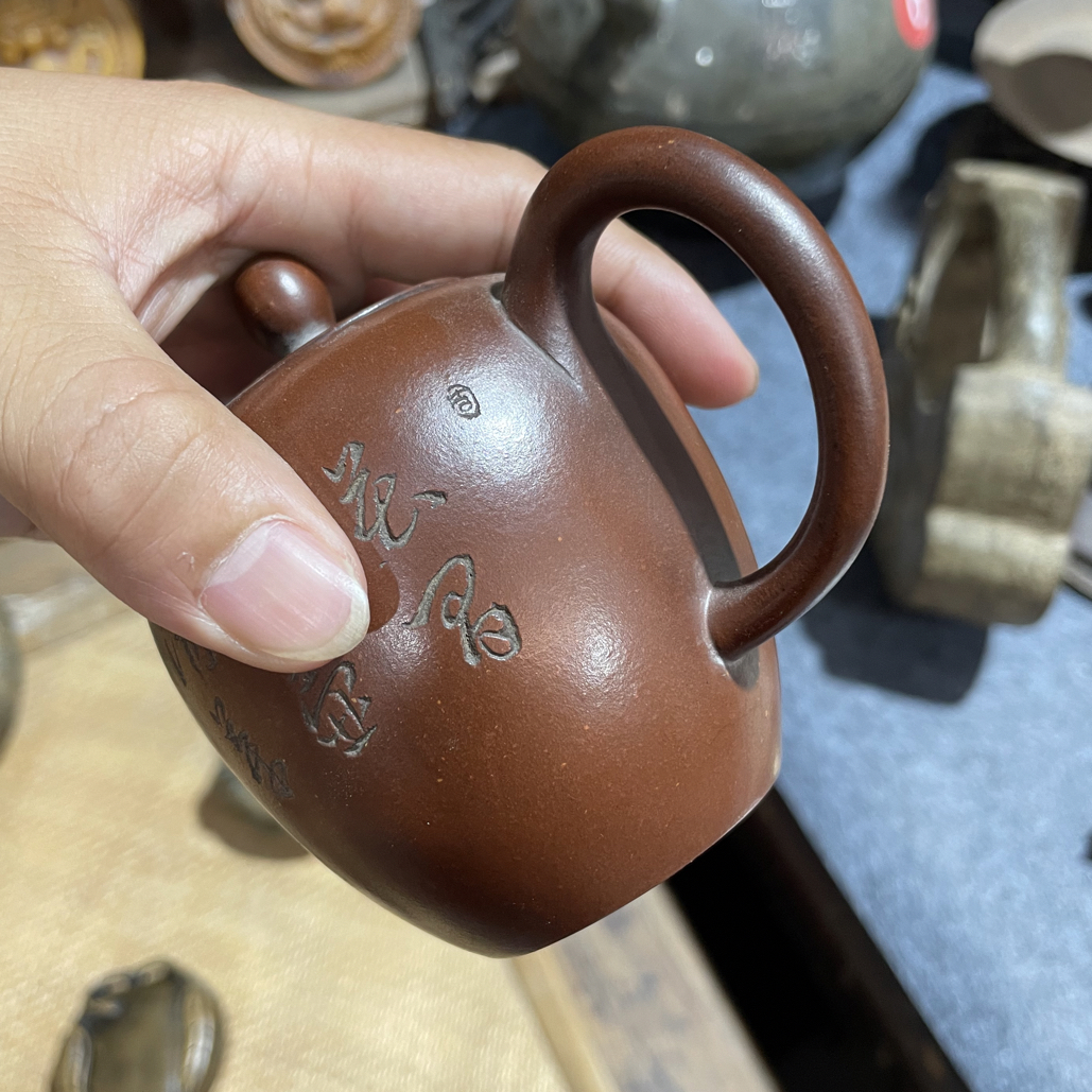 紫砂壶。 摆件。 摆件