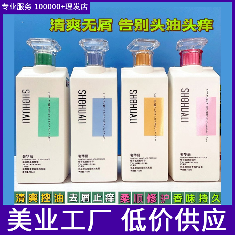 奢华丽洗护套装理发店发廊专用丰盈蓬松洗发水控油去屑柔顺洗发露