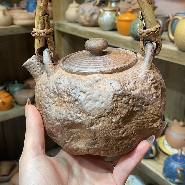 柴烧老岩泥高端茶器