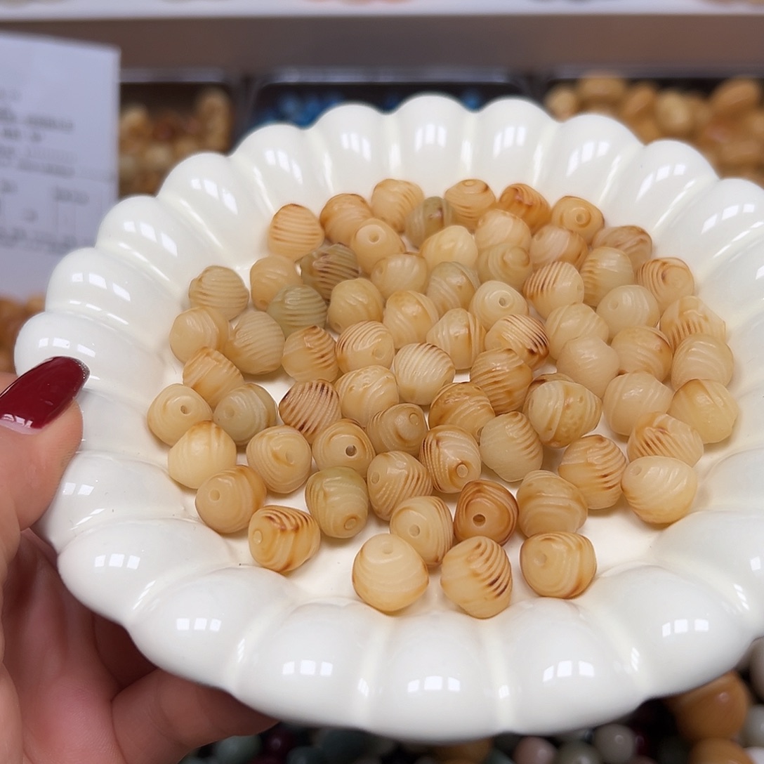 手串菩提根/象牙果炭烤面包23颗