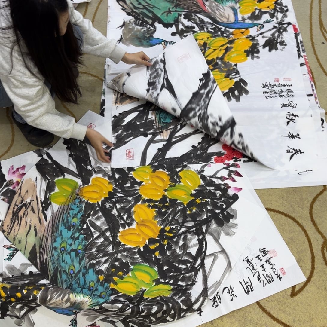 少***乡国画李欣李欣主播