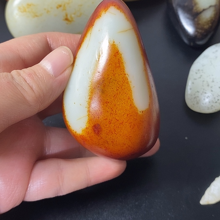 正***和田玉未镶嵌挂件