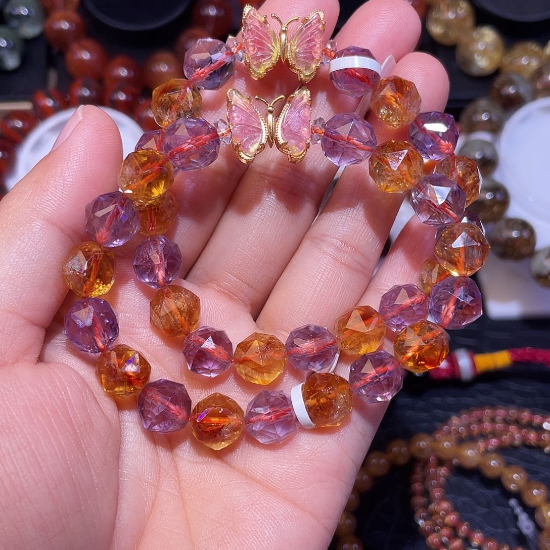 手链水晶银S925镶嵌阿塞多样性发一