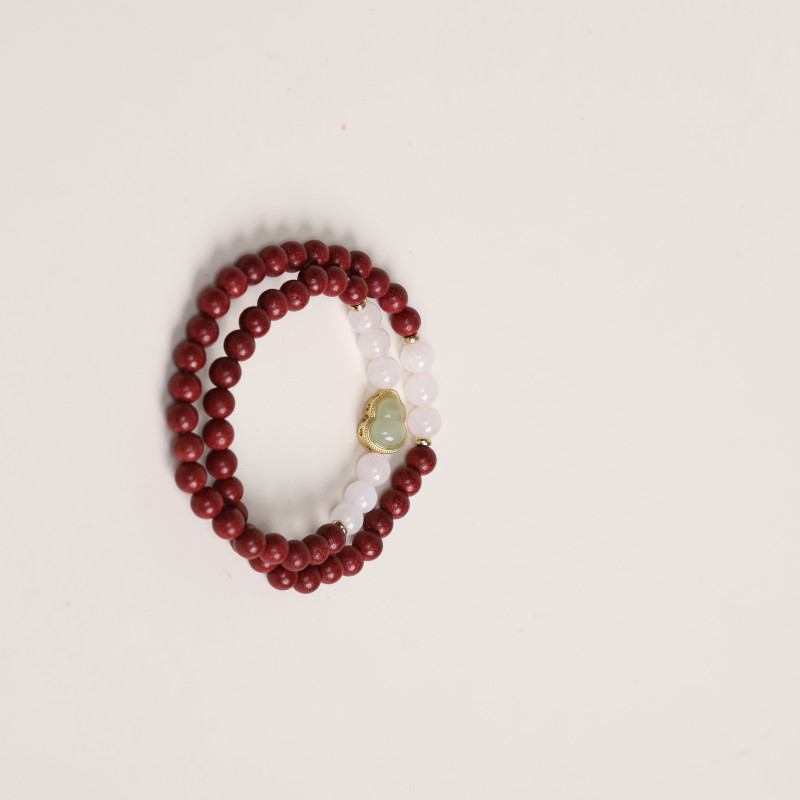 MK014栀子紫檀圆珠手串（无礼盒）