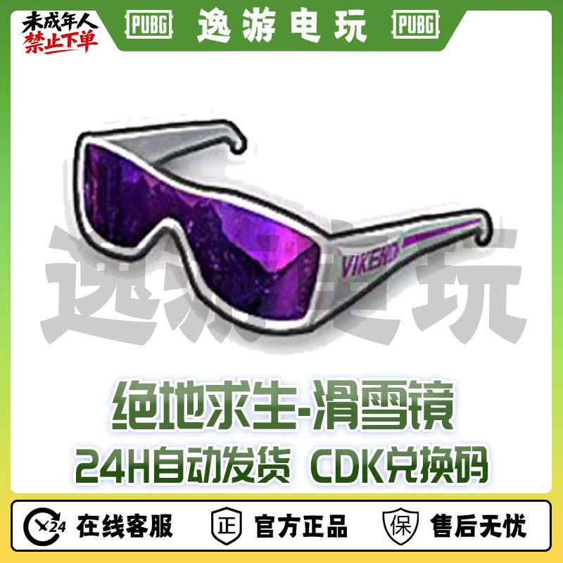 steam绝地求生PUBG皮肤滑雪镜CDK兑换码