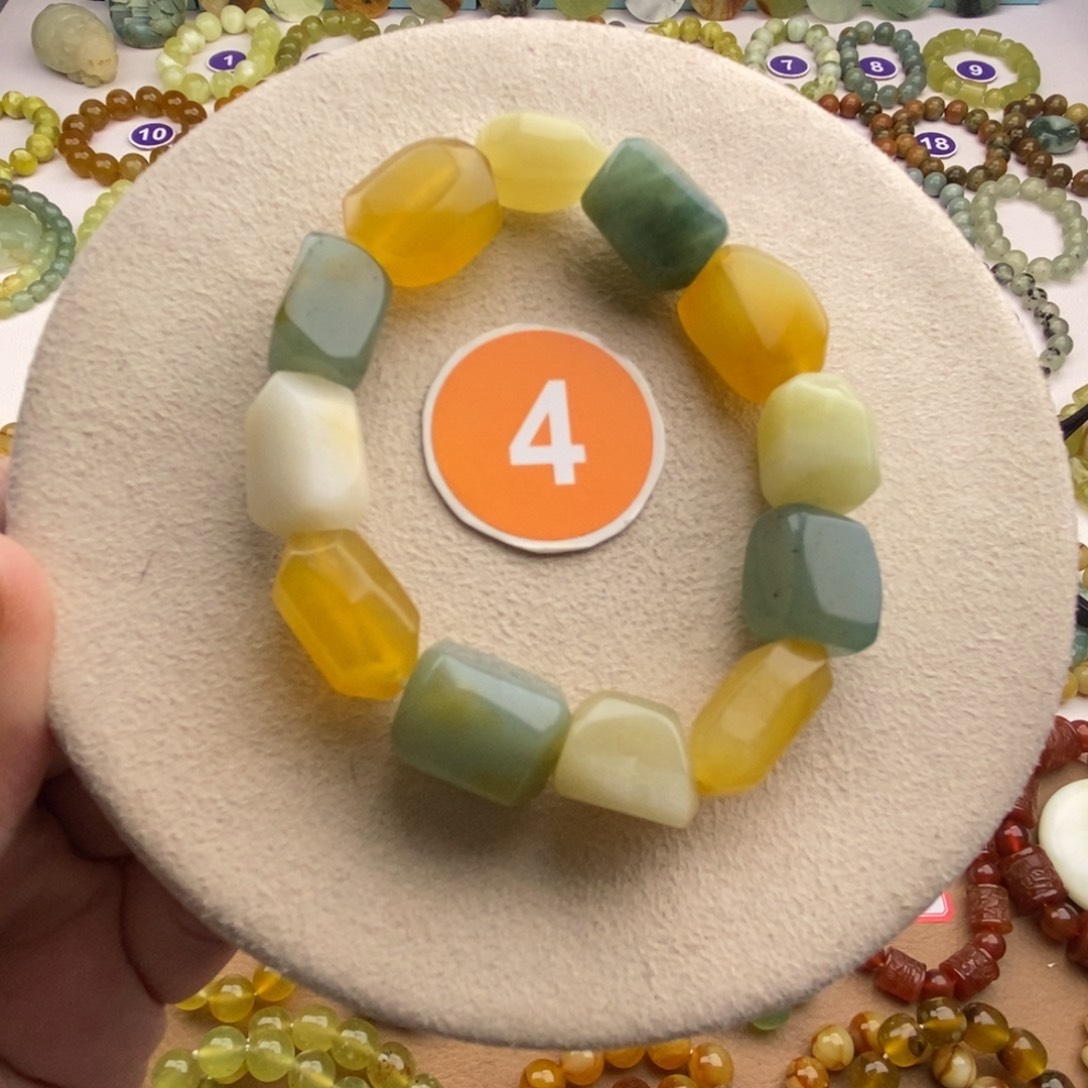 蛇纹石玉未镶嵌手串