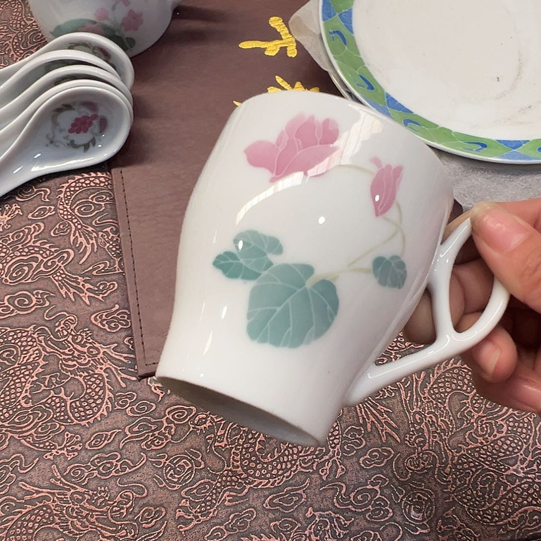 醴陵瓷直播供货基地手绘150毫升