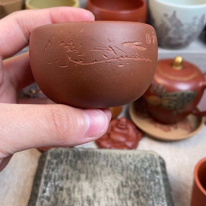 紫砂茶杯紫砂茶具