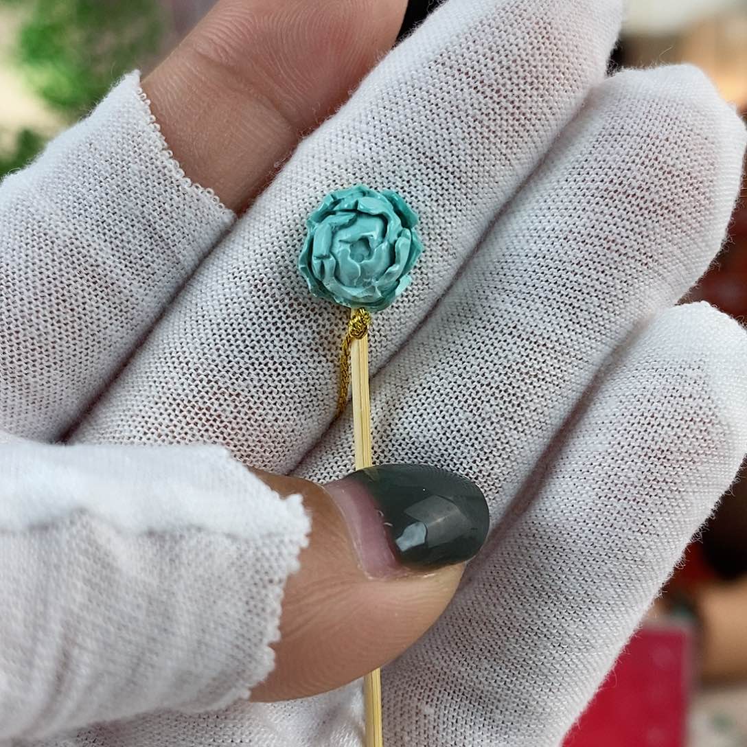 绿松石珠宝奇石未镶嵌