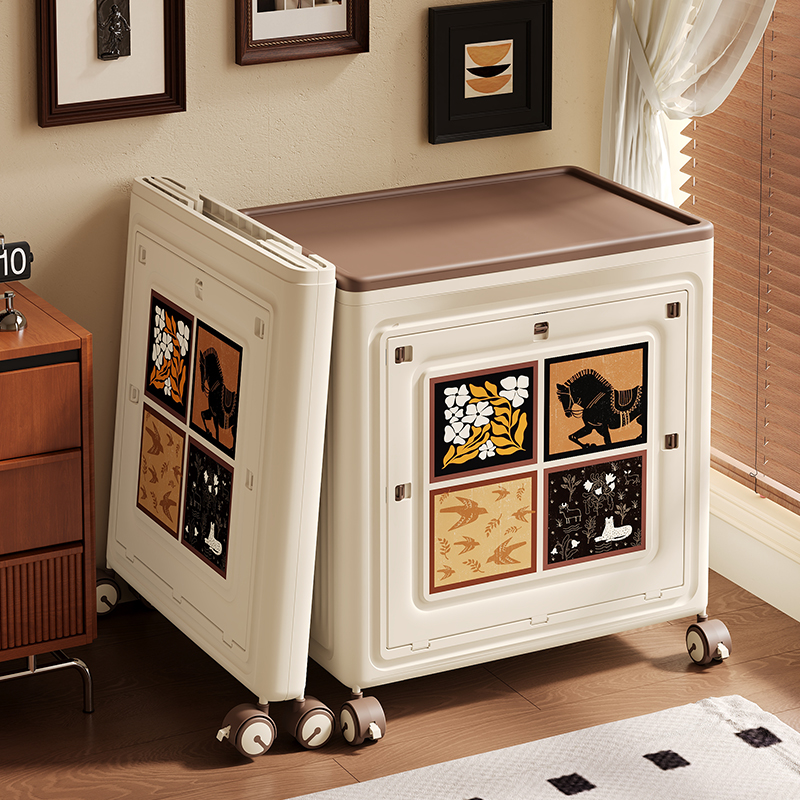 CLEAN ONE收纳箱衣服整理箱大号特大折叠整理箱收纳柜储物柜多层