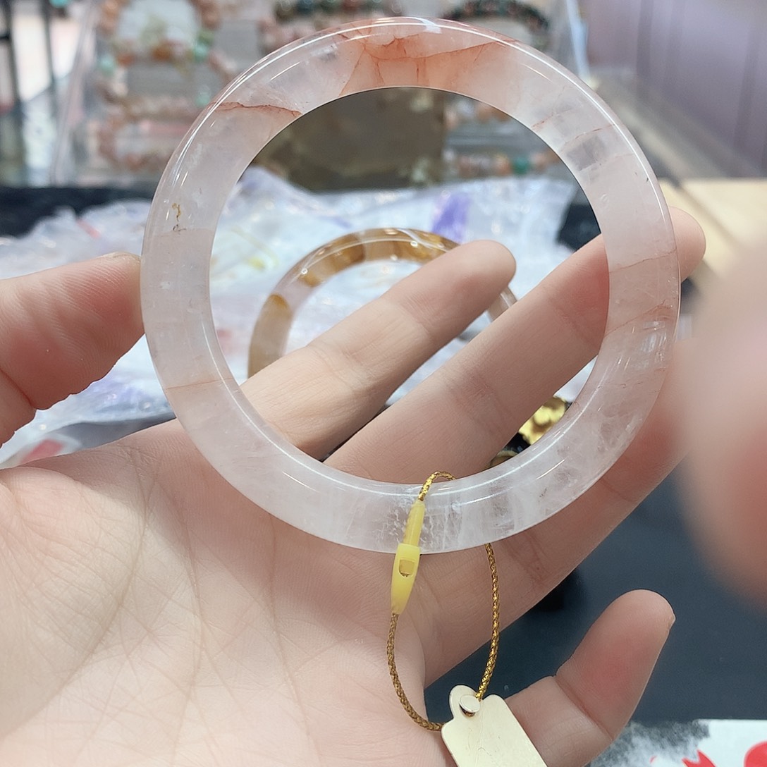 水晶手镯未镶嵌149（瑕疵5859
