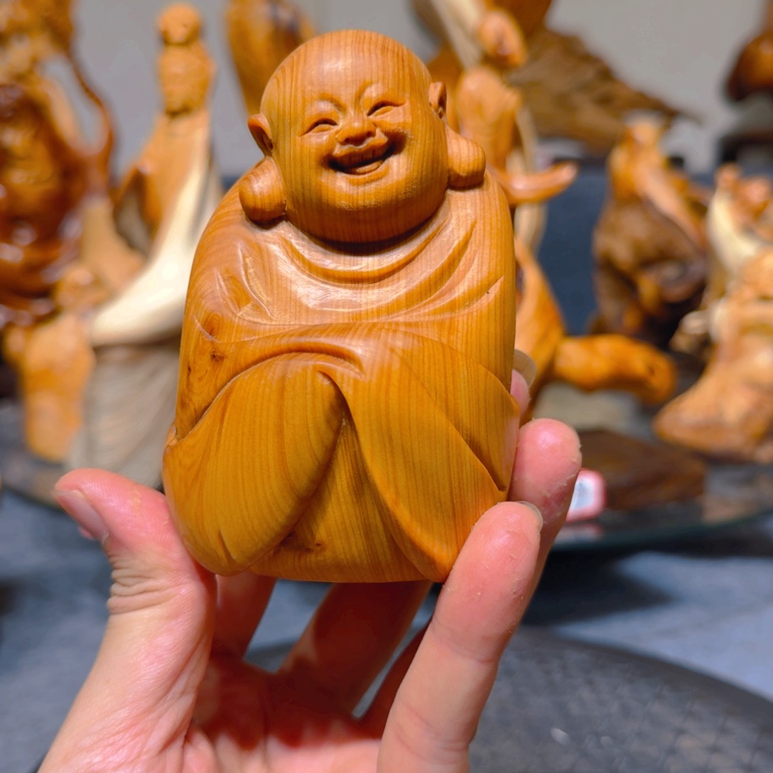 柏木（崖柏）崖柏手把件摆件