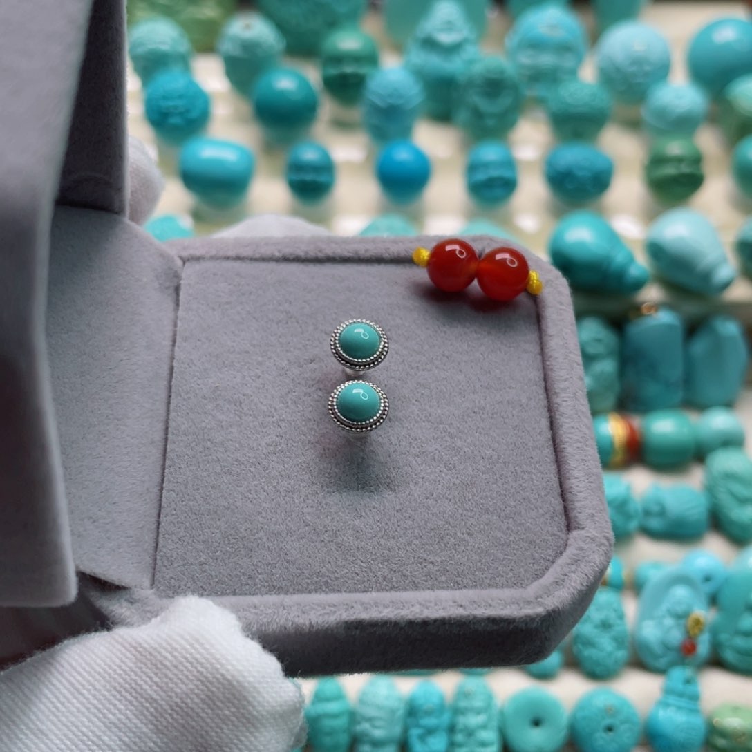 南红玛瑙珠宝奇石银S925镶嵌