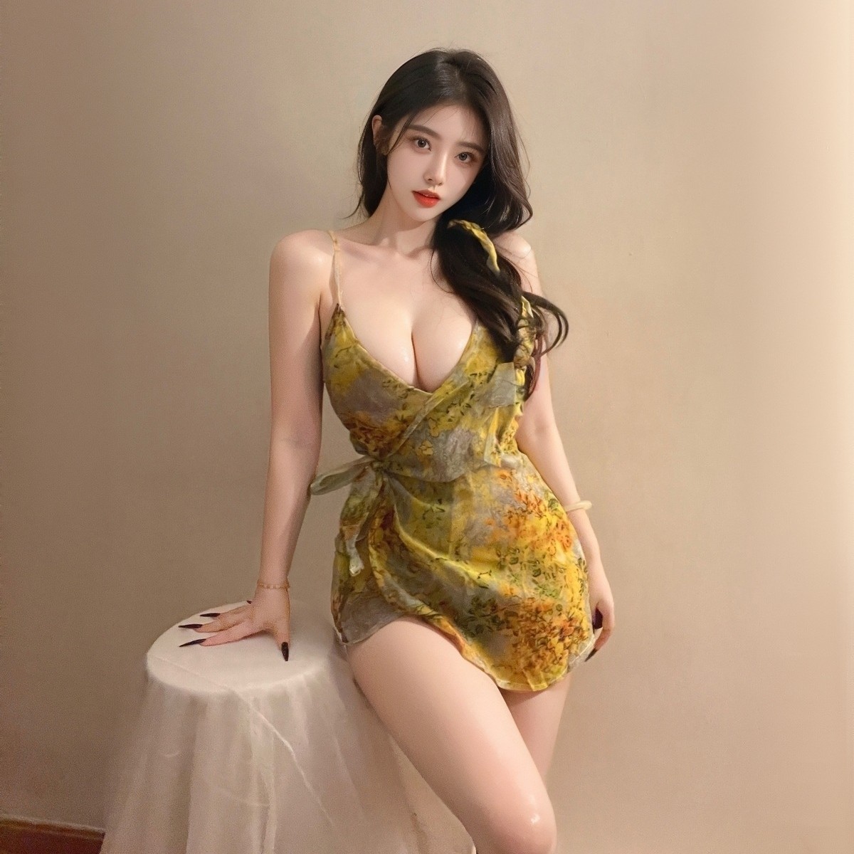 睡裙女款爆款2025新款性感情趣睡衣吊带睡衣蕾丝高级感情趣战袍裙