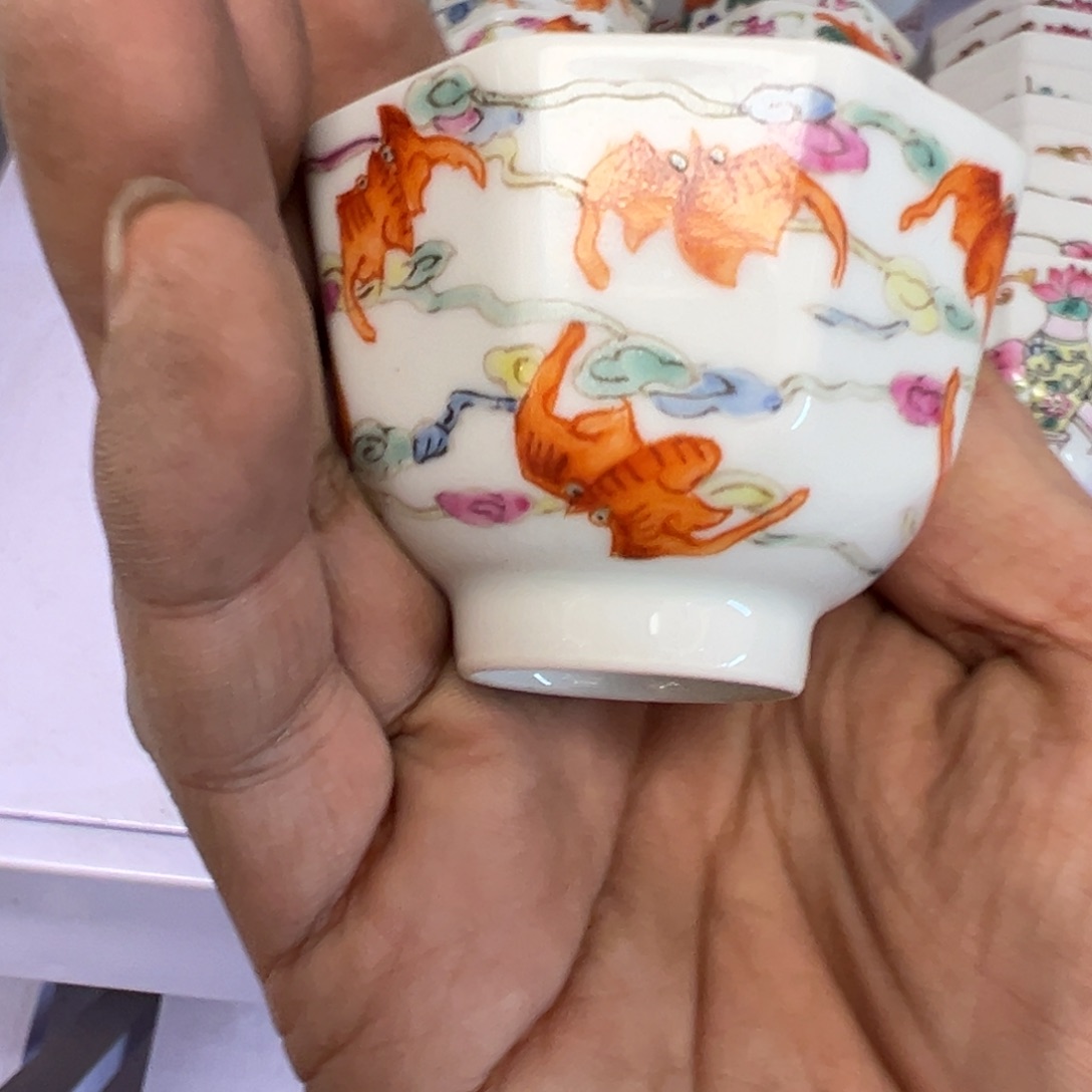 瓷片瓷器摆件、茶室雅器