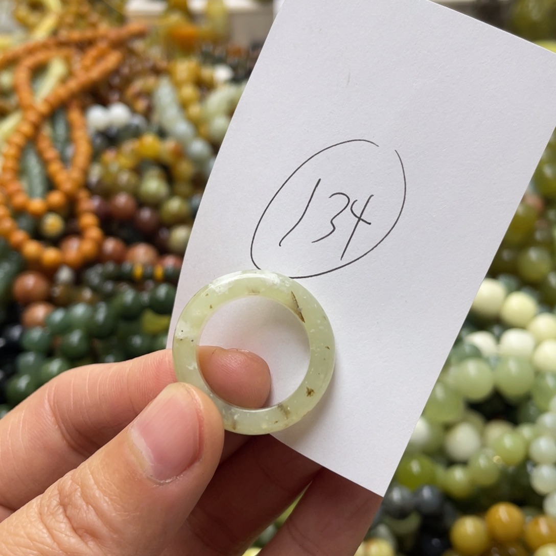 蛇纹石玉手链未镶嵌