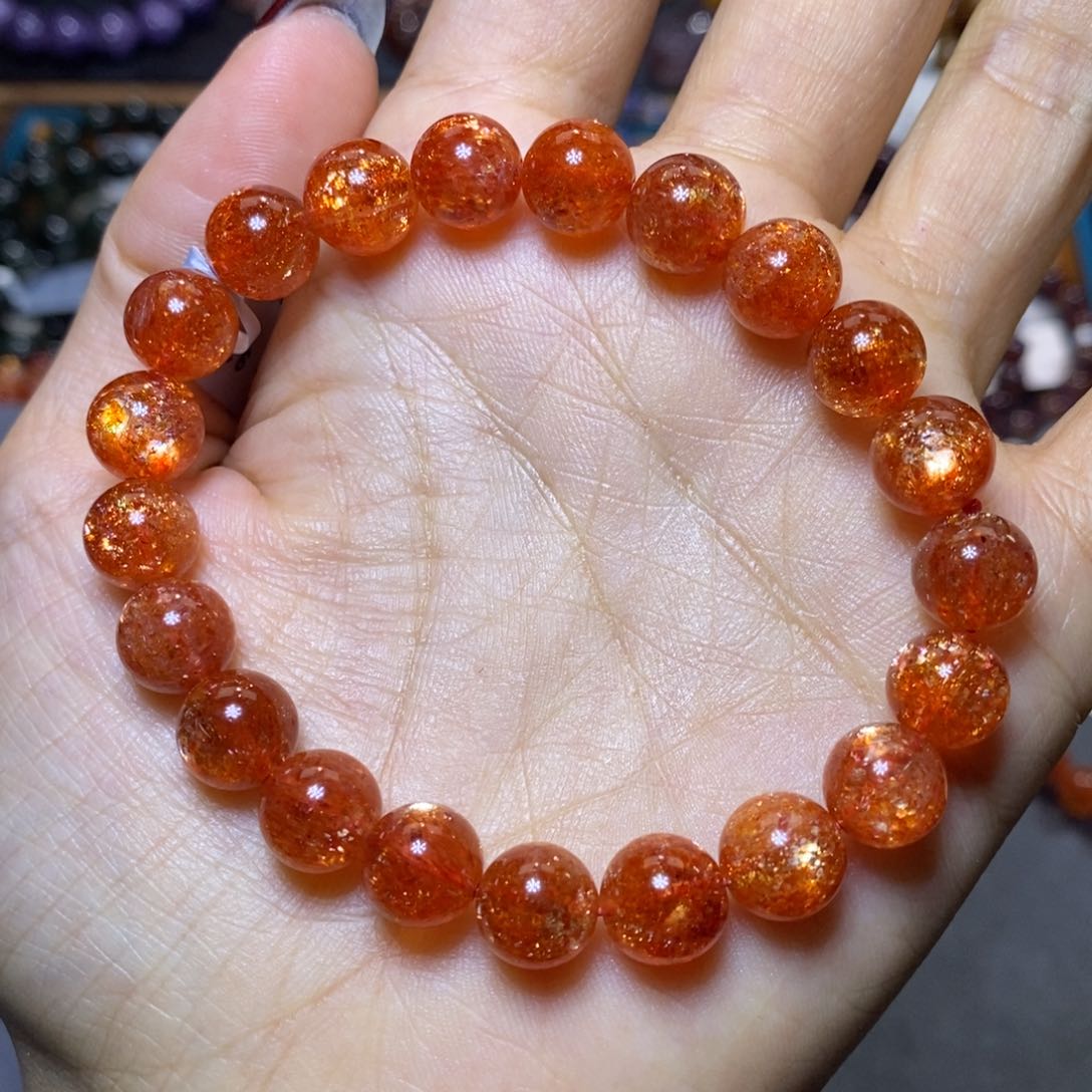 日光石手串未镶嵌手串