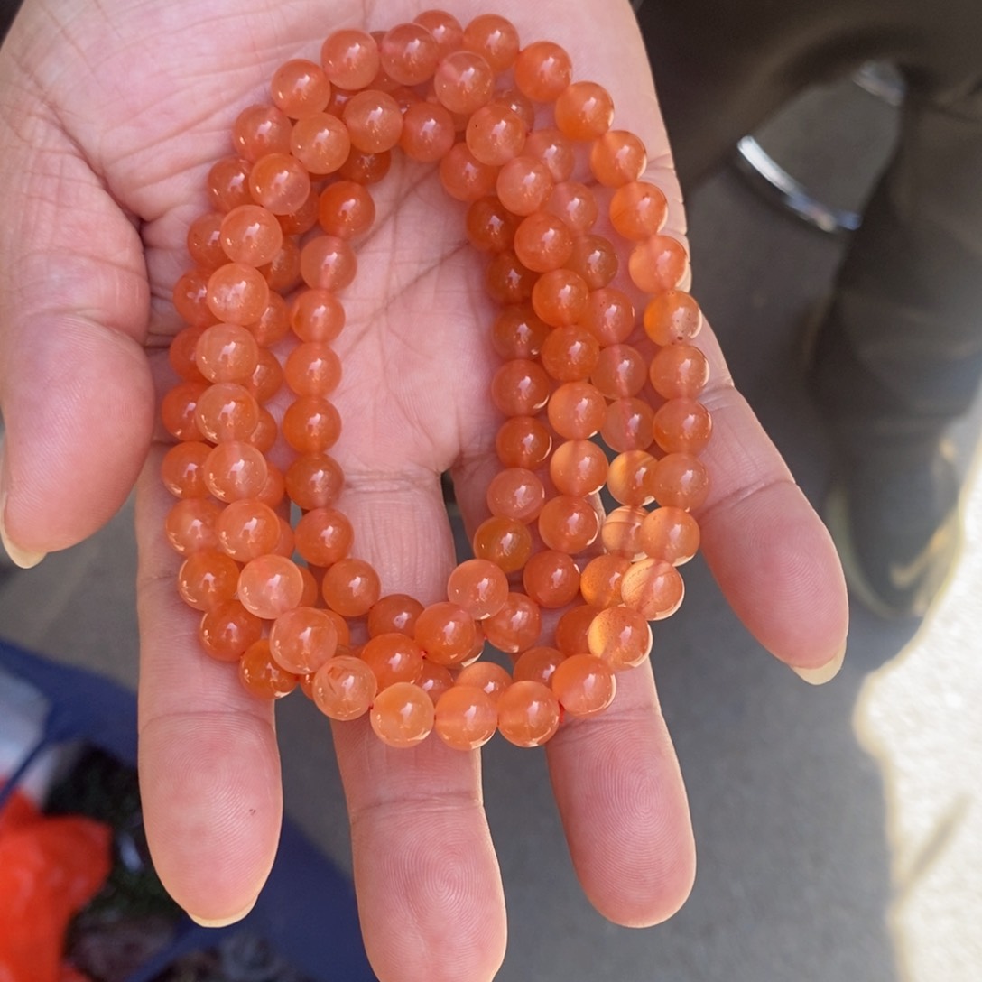 南红玛瑙未镶嵌颈饰多样性拍一发一卡8