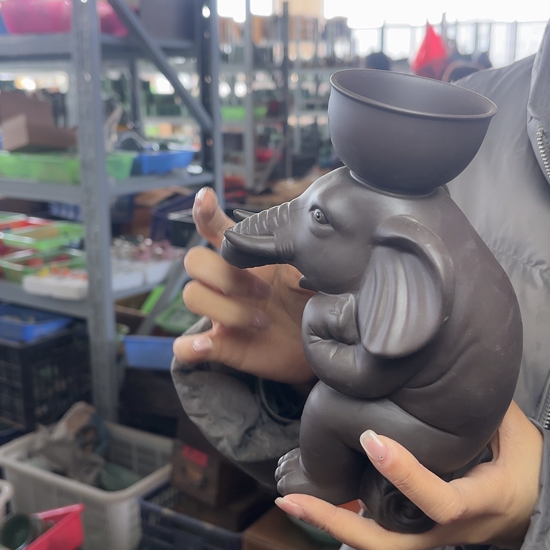 龙泉云间青瓷小米茶器