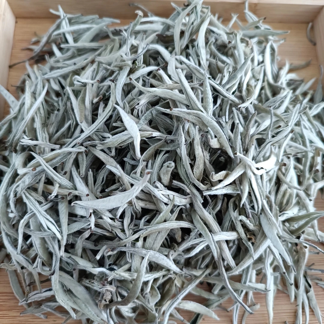 云南白茶单芽大白芽白毫银针50克/500克壹
