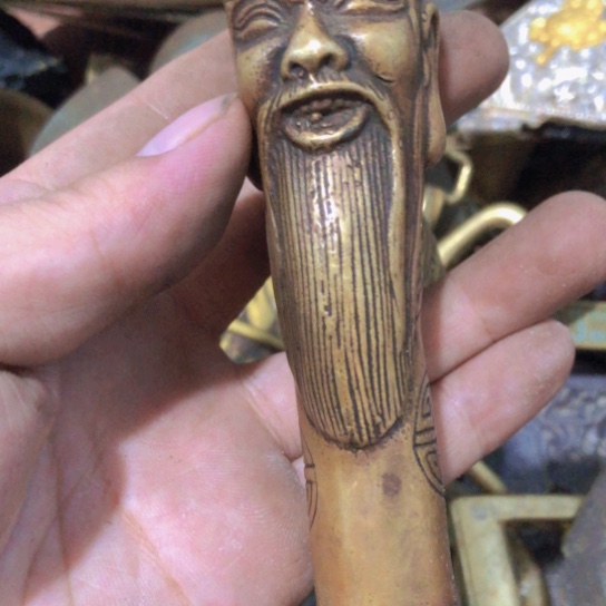菩***下闪电购铜摆件工艺品