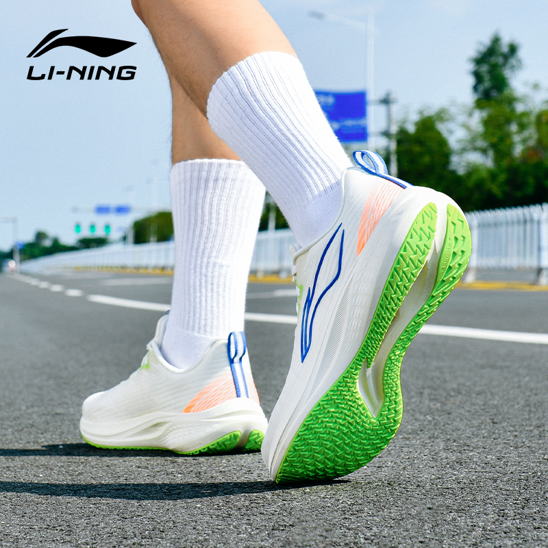 李宁赤兔7跑步鞋男透气减震跳绳体测训练体育中考专用竞速鞋子