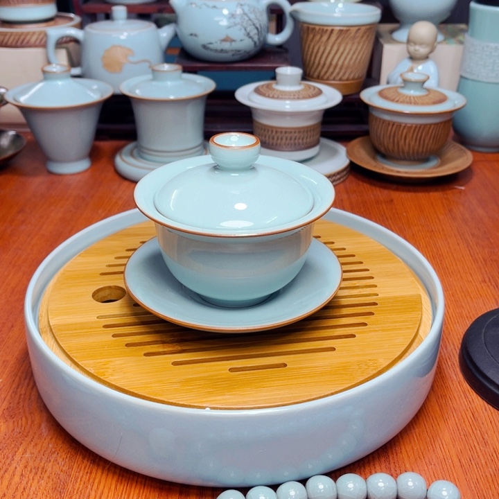 【闪购商品】汝州单壶单杯，天青单壶