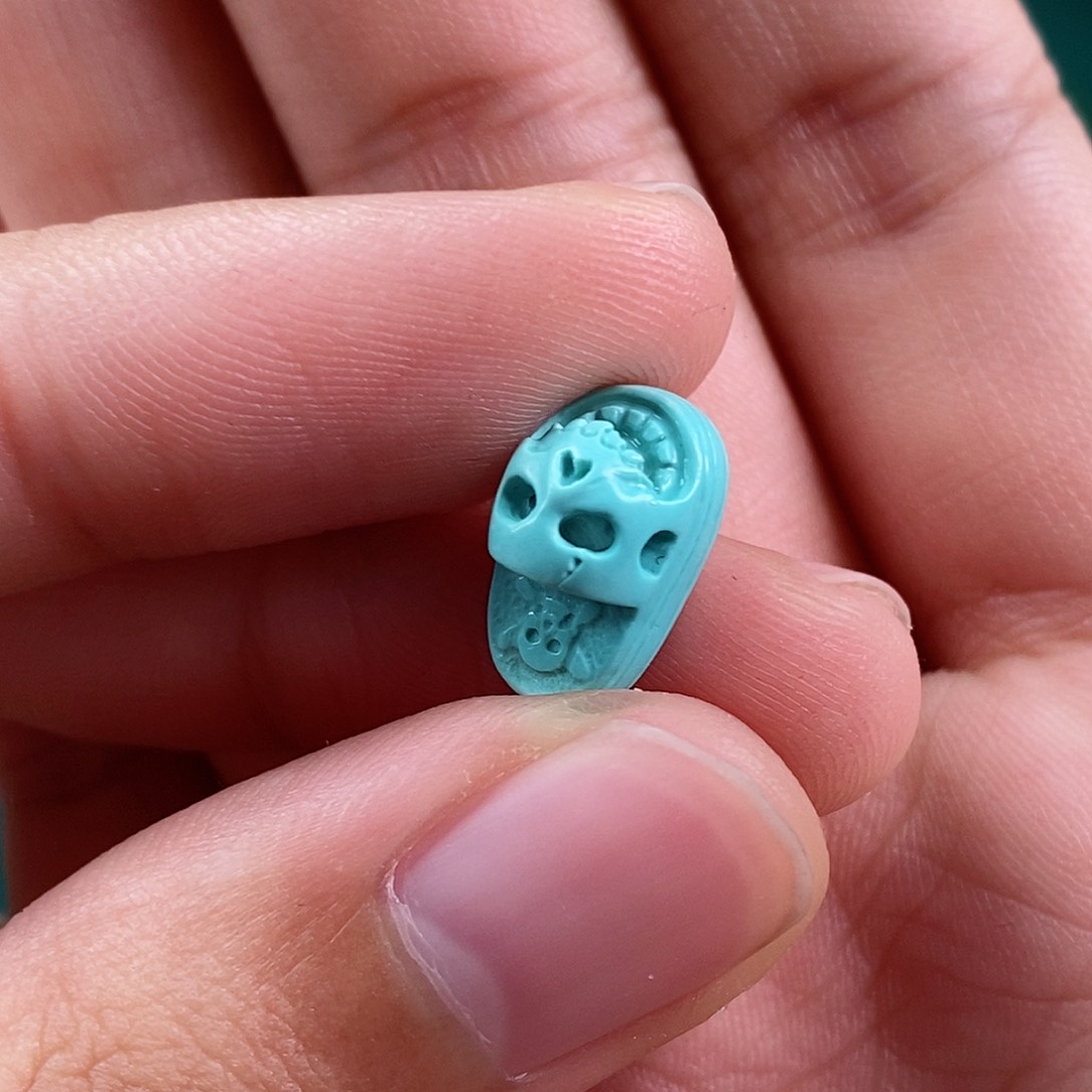 绿松石珠宝奇石未镶嵌