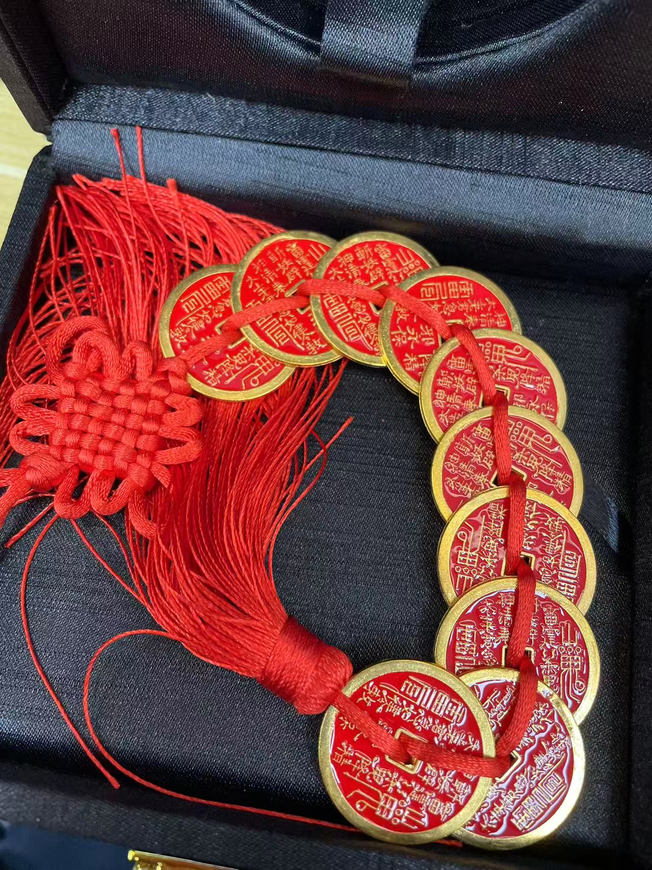 中国结铜钱挂件（多样性一件发货）