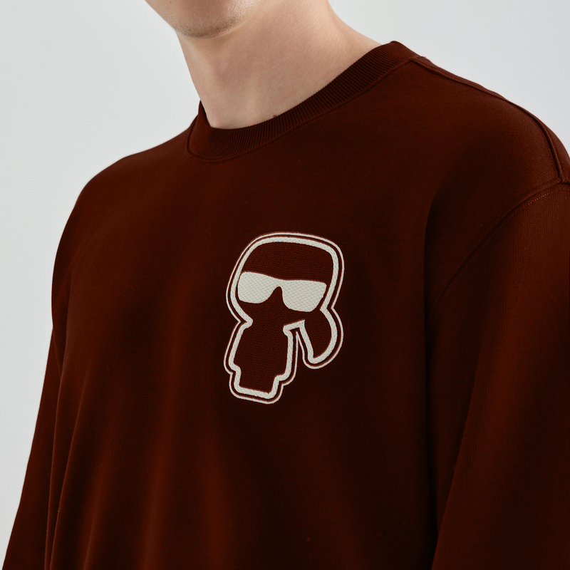 【官方男装】KARL LAGERFELD卡尔拉格斐25款刺绣LOGO卫衣P21X1801