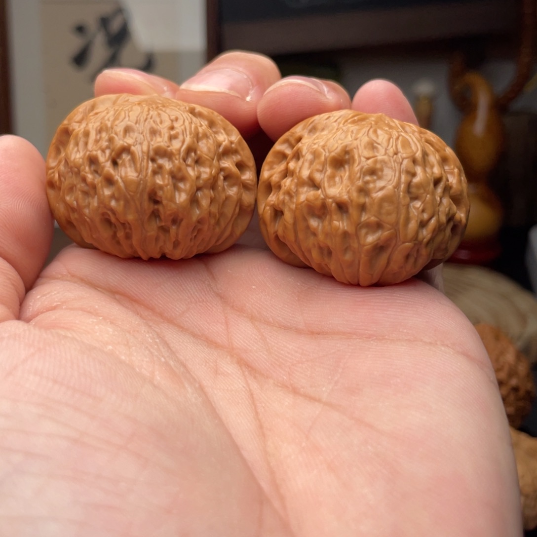 文玩核桃把件铁锤38