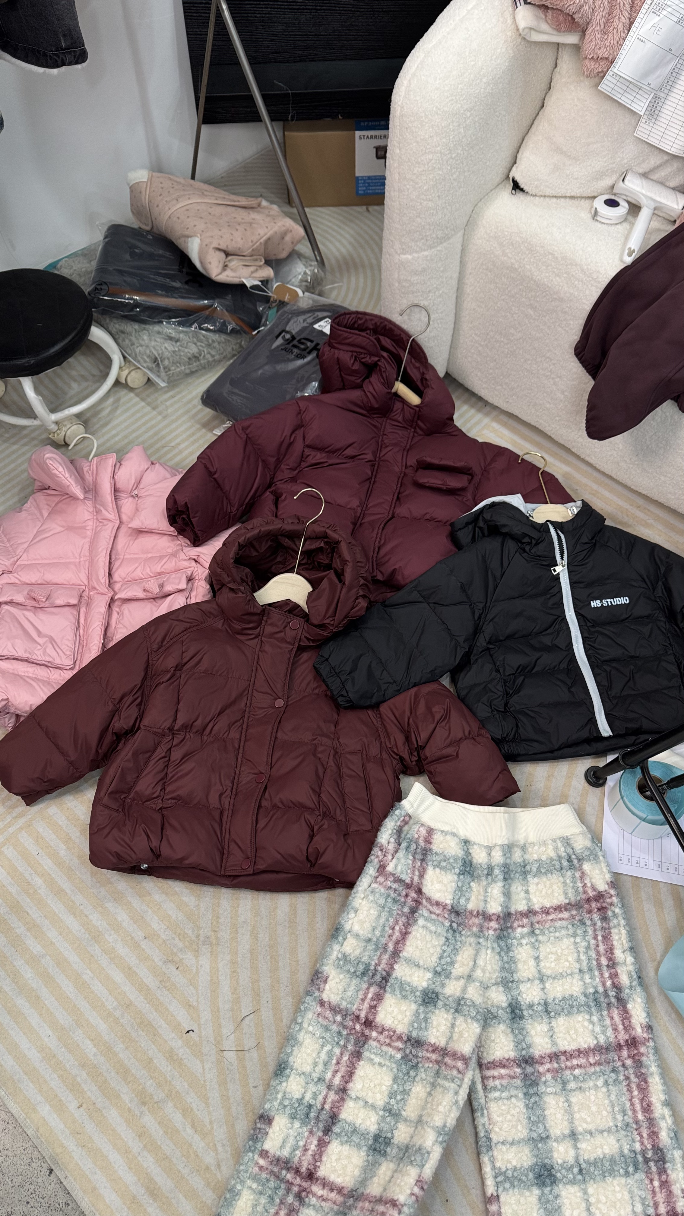 【021-026】男女宝休闲棉服外套
