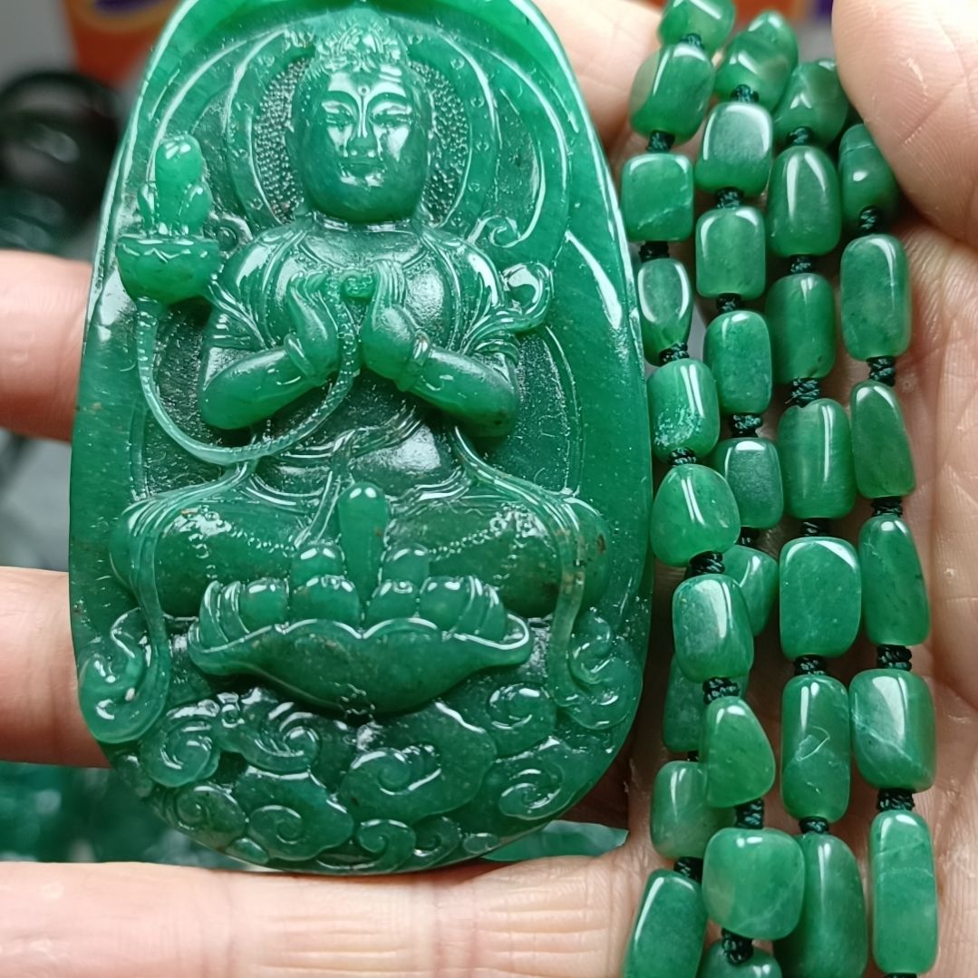 独山玉挂件未镶嵌扫*