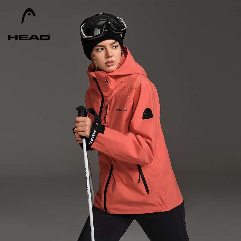 【男女同款】HEAD海德户外运动冲锋衣秋季防风防水外套夹克