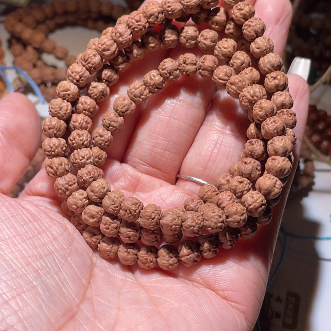 风***逸金刚菩提吊坠佛手原桩6.8