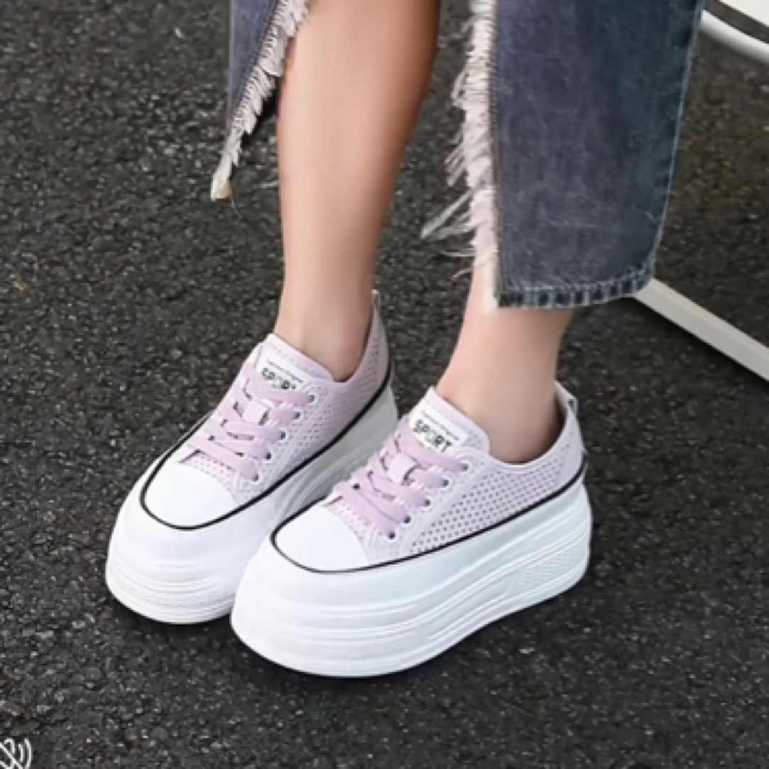 内增高休闲厚底增高夏季休闲板鞋小白鞋运动板鞋鞋子时尚