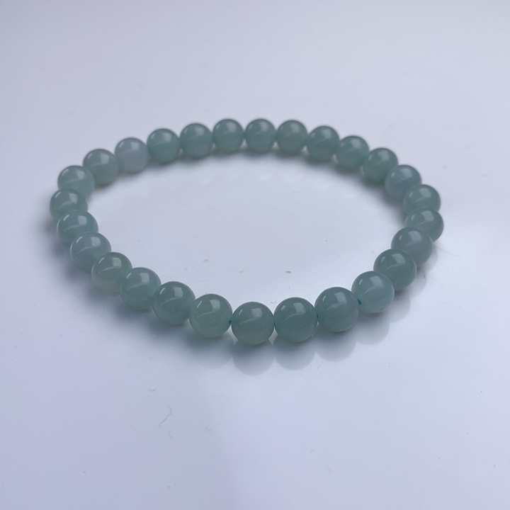 翡翠手串未镶嵌7mm！