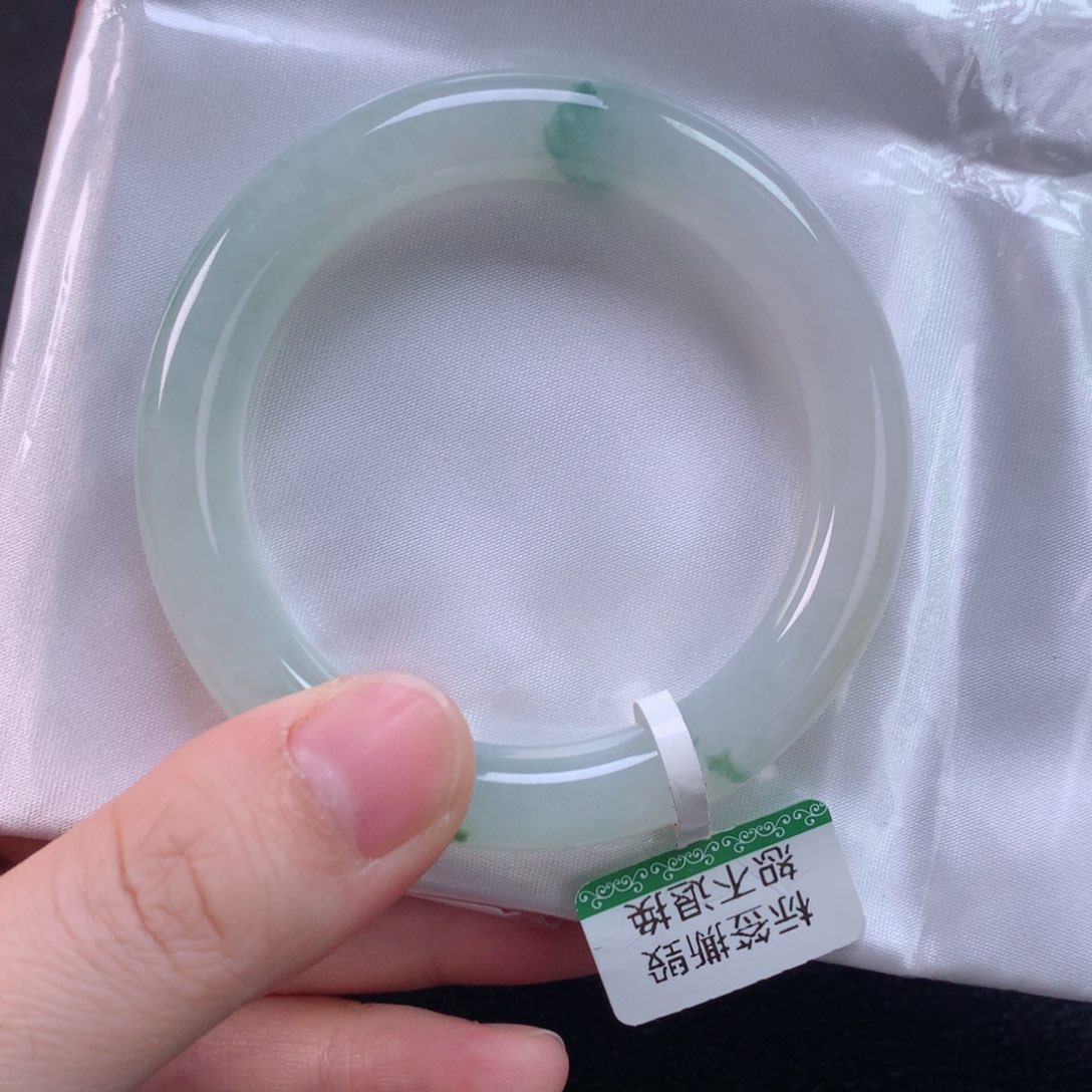 未镶嵌手镯翡翠缅甸天然翡翠手镯51