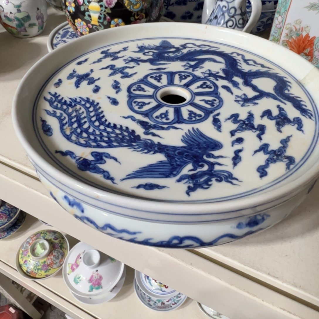 景德镇工艺品摆件陶瓷天*