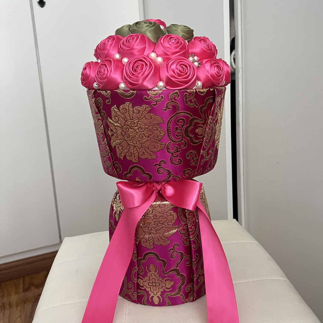 藏式玫瑰花束永生花精致美观独具特色教师节礼品