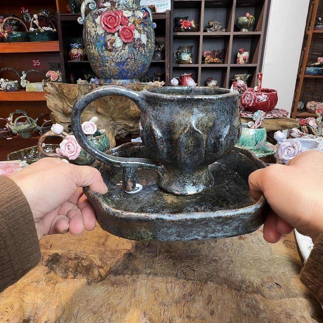 纯手工咖啡杯，餐具