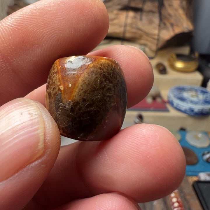 和田玉（糖玉）挂件未镶嵌虎*