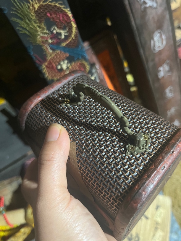 【闪购商品】木摆件当网文红盒復古風完整