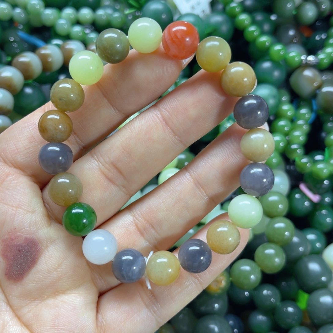 未镶嵌手串和田玉