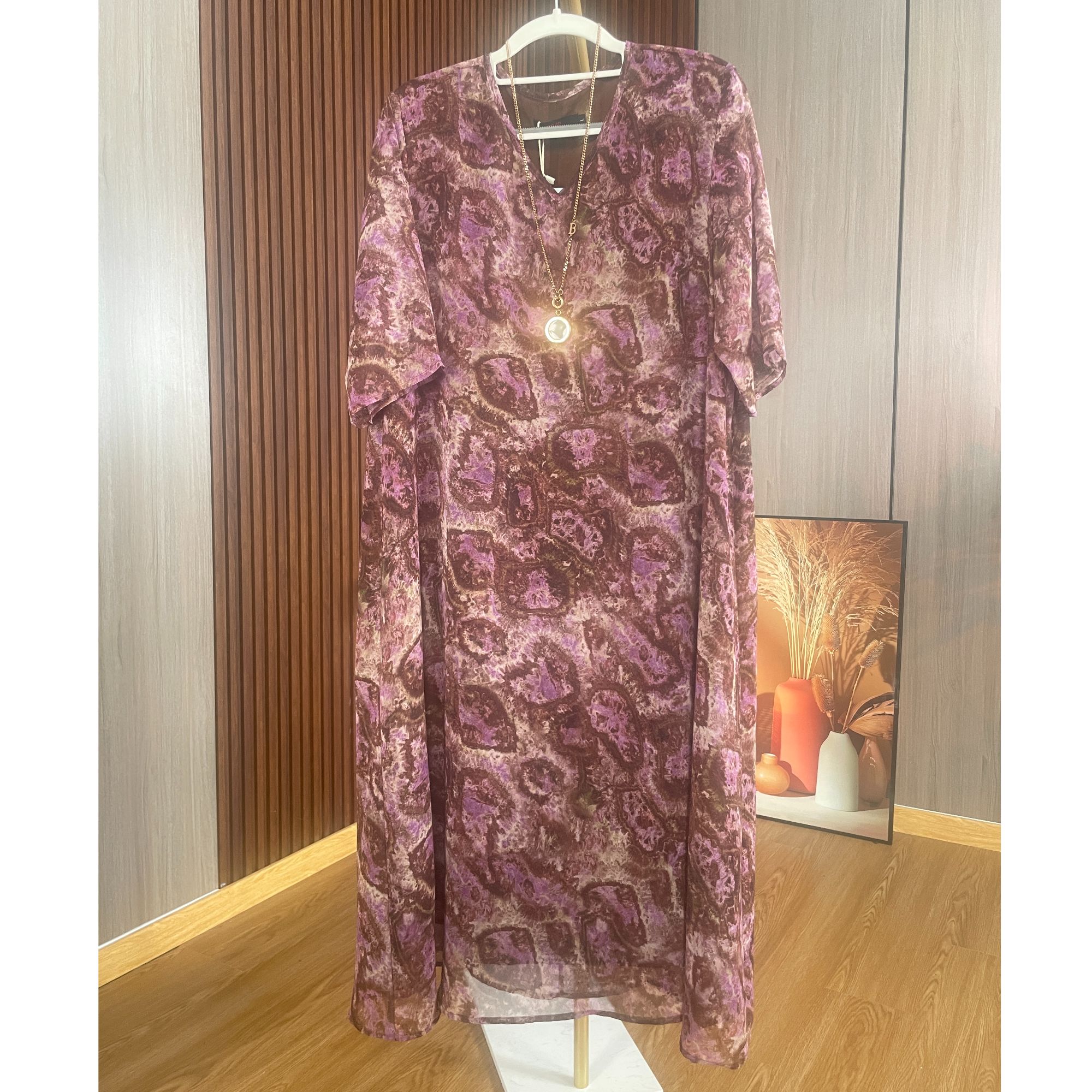 2025夏季原创短袖连衣裙女宽松大码